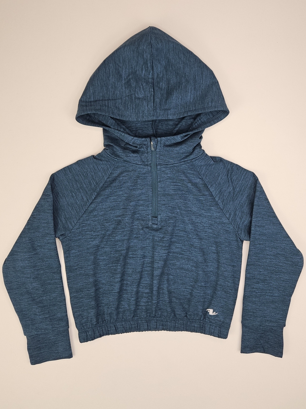 5/$25 Athletic Works Girls Blue Quarter Zip Hoodie XS 4-5 Activewear